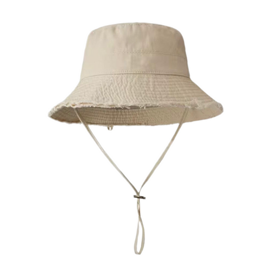 Classic Beige Bucket Hat