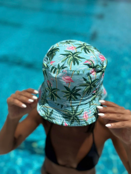 Flamingo Paradise Bucket Hat