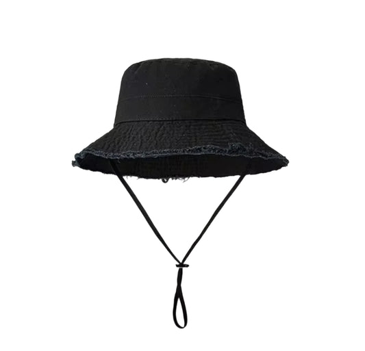 Classic Black Bucket Hat