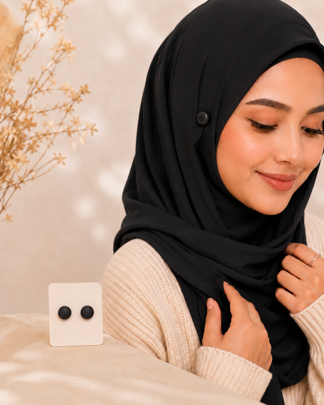 4-Pieces Magnetic Hijab Pin