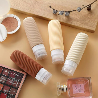 Silicone travel bottle
