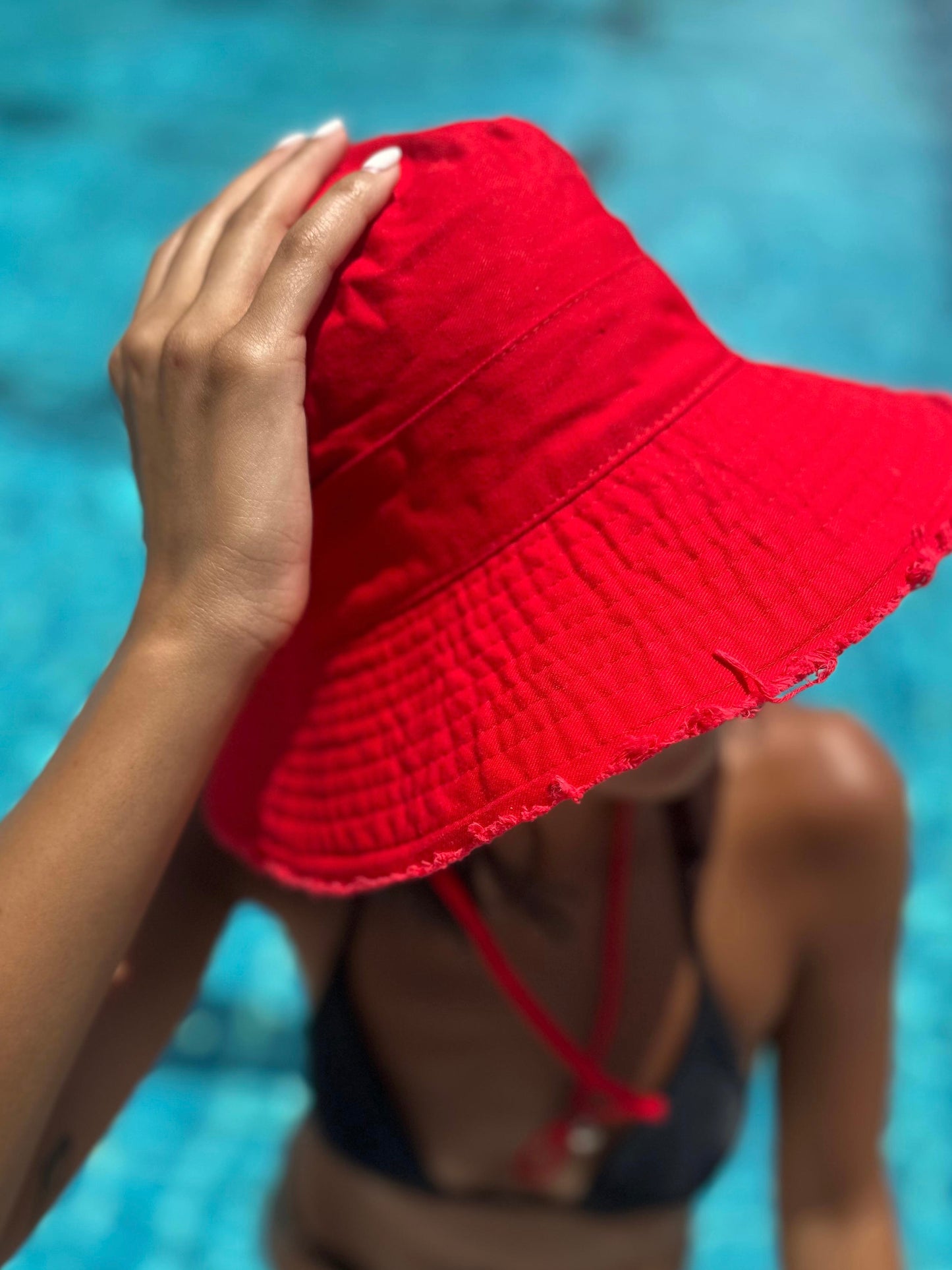 Classic Red Bucket Hat